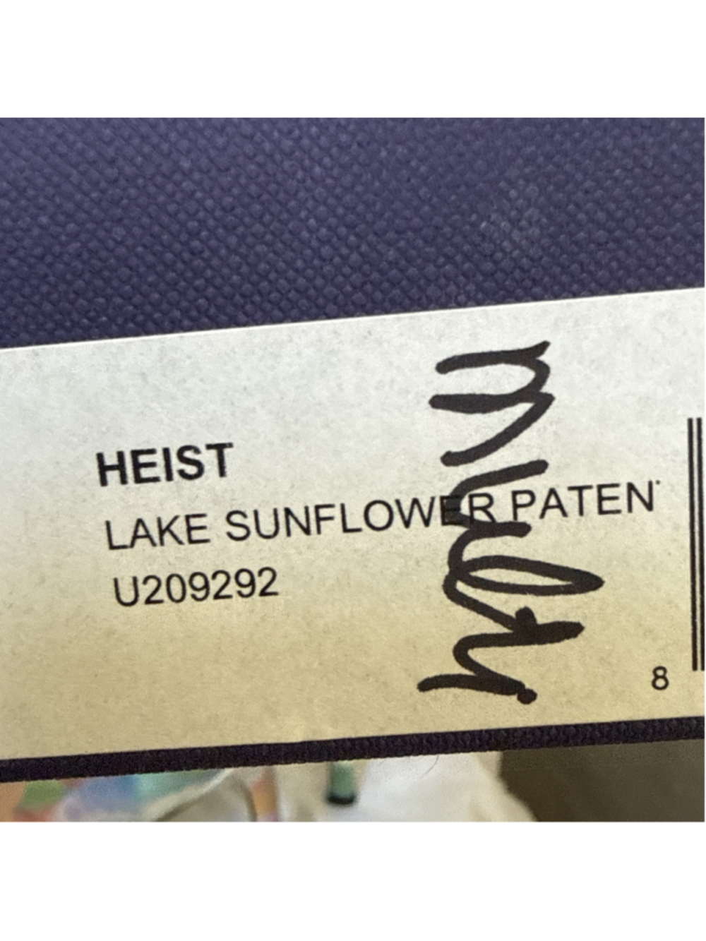 Stuart Weitzman HEIST Lake Sunflower Patent Leather Watercolor Pumps Size 9 Med - Picture 10 of 13
